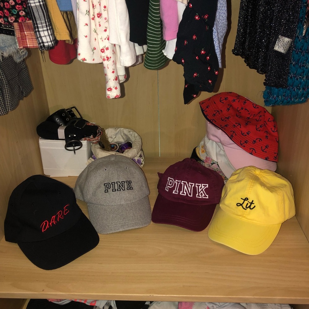 Baseball style caps